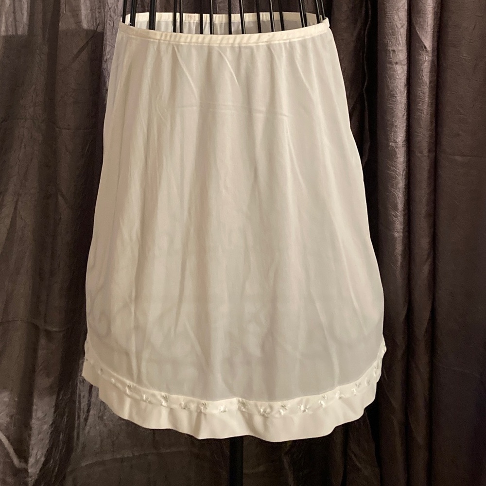 Vintage Slip Short VAN RAALTE Vintage MIGNONETTE Underslip SILKY Skirt Slip